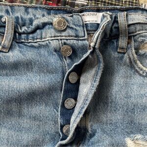 Garage Blue Jean Shorts